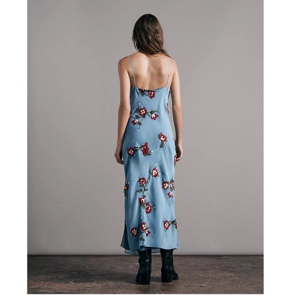 Rag & Bone Floral Midi Slip Dress - Picture 7 of 7